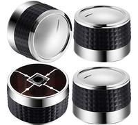 Mudder - Manopola di controllo universale per barbecue a gas, manopola per fornelli a gas, con valvola a D, manopola rotonda in acciaio inox, per fornelli a gas, 4 pezzi