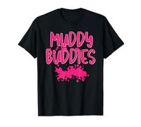 Muddy Buddies Mud Runner Mudder Fango Running Maglietta