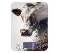 Muddy Cow 3D Easy Clean Food Scale Digital 12 lbs/0 18oz 5kg/5g (Scenario) Grammi Scala con 4 Unità per Dieta Dieta Peso Digitale para comida