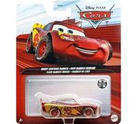MUDDY LIGHTNING MCQUEEN - Flash Rayo Cars Mattel 1:55 Die-cast Auto Metallo N...