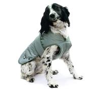 Muddy Paws Ultimate - Cappotto riflettente per cani medio, argento