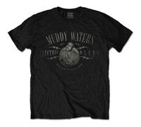 Muddy Waters Electric Blues Vintage ufficiale Uomo maglietta unisex