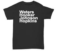 Muddy Waters John Lee Hooker Robert Johnson Lightnin' Hopkins t Shirt Black XL