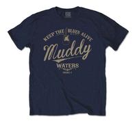 Muddy Waters Keep The Blues Alive autorizzato Uomo maglietta