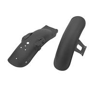 Mudguard del parafango posteriore della moto Kuuleyn, Mudguard anteriore motociclistico, 1 paio di paia Sostituzione della ruota posteriore a resistenza alla forte resistenza alla (Nero)