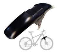 Mudhugger Evo - Parafango anteriore universale lungo con fissaggio a zip per forcella ammortizzata MTB da 27,5"-29", lunghezza 515 x larghezza 90 mm