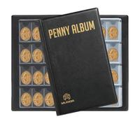 MUDOR, Album da collezione per penny pressati, contiene 160 monete, da collezione