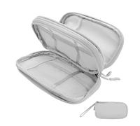 Mudoulu Organizer Cavi Borsa da Viaggio, Porta Cavi da Viaggio a 2 Strati Portatile All'acqua Porta Cavi Organizer per MacBook Adattatore, Cavo, Scheda SD, Caricatore, Chiavetta USB