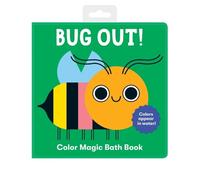 Mudpuppy Bug Out Color Magic Bath Book (Libro impermeabile)