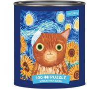 mudpuppy Puzzle in scatola Artsy Cats: Vincat Van Gogh 100 pezzi 1 St