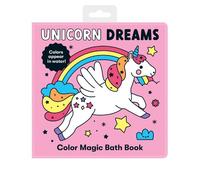 Mudpuppy Unicorn Dreams Color Magic Bath Book (Libro impermeabile)