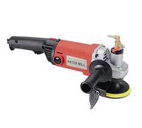 Mudshape Lucidatrice a umido 1400 W, smerigliatrice angolare professionale, levigatrice a umido, 1100 - 8100 giri/min, regolazione continua della velocità per granito marmo e altri tipi di roccia