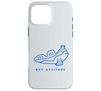 Mudskipper. arte minimalista di un pesce con atteggiamento Custodia per iPhone 16 Pro Max