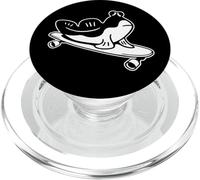 Mudskipper sta cavalcando longboard. Design minimalista PopSockets PopGrip per MagSafe