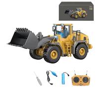 Mudsterz Excavator, Mudsterz Trucks with Cool Lights and Sounds, Complete Control Over The Construction Site, Alloy Material, 2.4ghz Remote, Little Builders, Boost Smotor Skills, Focus (#D)