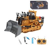 Mudsterz Excavator, Mudsterz Trucks with Cool Lights and Sounds, Complete Control Over The Construction Site, Alloy Material, 2.4ghz Remote, Little Builders, Boost Smotor Skills, Focus (#C)