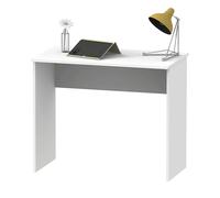 MUEBLES PITARCH | Scrivania, tavolo per computer, per adolescenti, bianco, 75x90x50cm (altezza x larghezza x profondità) per piccoli spazi, collezione Tibet