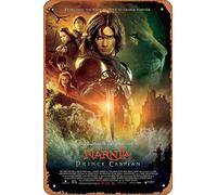 Muecddoa Poster classico del film The Chronicles of Narnia: Prince Caspian (2008) Wall Art Decor Tin Sign - 20,3 x 30,5 cm