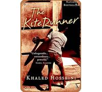 Muecddoa Poster musicale retrò in metallo con scritta The Kite Runner di Khaled Hosseini, stampa per film, casa, bar, pub, garage, decorazione da parete, 20 x 30 cm, stile vintage