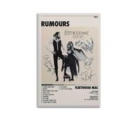 muegrbgs Fleetwood - Poster decorativo da parete con motivo Mac, stile vintage, per soggiorno, camera da letto, elegante, 30 x 45 cm, senza cornice