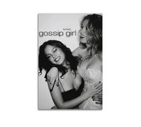 muegrbgs Poster artistico da parete con Gossip Girl, poster decorativo per camera da letto, soggiorno, camera da letto, elegante poster estetico, 40 x 60 cm, senza cornice