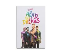 muegrbgs Poster artistico da parete con i Coldplay per camera, stile vintage, poster decorativo per soggiorno, camera da letto, elegante poster estetico, 30 x 45 cm, senza cornice