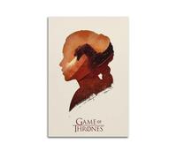 muegrbgs Poster artistico da parete con motivo Il Trono di Spade, vintage, poster decorativo per soggiorno, camera da letto, elegante poster estetico, 30 x 45 cm, senza cornice