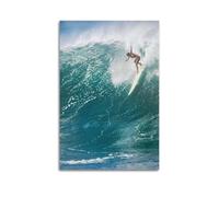 muegrbgs Poster artistico da parete con motivo surf vintage, poster decorativo per soggiorno, camera da letto, elegante poster estetico, 30 x 45 cm, senza cornice