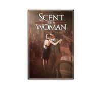 muegrbgs Poster artistico da parete con scritta "Scent of A Woman", poster decorativo per camera da letto, soggiorno, camera da letto, elegante poster estetico, 30 x 45 cm, senza cornice