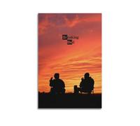 muegrbgs Poster decorativo da parete con motivo Breaking Bad vintage, per soggiorno, camera da letto, elegante poster estetico, 30 x 45 cm, senza cornice