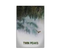 muegrbgs Poster decorativo da parete con motivo Twin Peaks vintage, per soggiorno, camera da letto, elegante poster estetico, 30 x 45 cm, senza cornice
