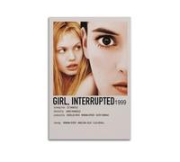 muegrbgs Poster decorativo da parete con ragazza interrotta, vintage, per soggiorno, camera da letto, elegante poster estetico, 30 x 45 cm, senza cornice