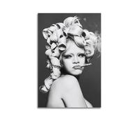 muegrbgs Rihanna - Poster decorativo da parete per camera da letto, soggiorno, camera da letto, elegante, 20 x 30 cm, senza cornice, stile
