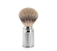 Mühle Pennello da barba con tasso, in argento cromato, standard