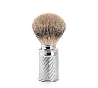 Mühle Pennello da barba con tasso, in argento cromato, standard