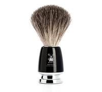 Brocha de Afeitar Tejón Gris Mühle Serie Rytmo Negra