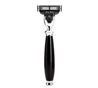 MÜHLE - Rasoio - PURISTA Serie - Gillette® Mach3 ® - pregiata resina nero