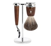 MÜHLE RYTMO Set da barba con rasoio a 3 lame (3 pezzi)