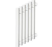 Mueller della luce 400265 Set a +, 6 ER HD95 della linea lampada LED da 28 W, Plastica, 5 Watts, s14s, Bianco, 3 x 3 x 30 cm