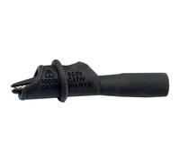 Mueller Electric BU-126-0 Morsetto a coccodrillo Nero Campo di serraggio max.: