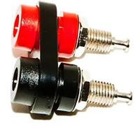 Mueller Electric BU-P2269 2 prese a banana Presa Rosso, Nero 1 pz.