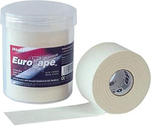 MUELLER Eurotape Platinum, scatola con 2 rotoli, 3.8 cm x 11.4 m, bianco