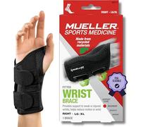 Stabilizzatore del polso destro Mueller Fitted Wrist Brace nero (L-XL)