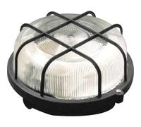 Müller-Licht 20300035 Rund Lampada impermeabile E27 60 W Nero