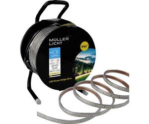 Müller-Licht 21600075 LED Power Stripe 25 m, 290W, 1000lm/m, IP65 2700K Strisc