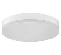 Müller-Licht Lampada a LED da parete e da soffitto ideale per corridoio, rotonda, con sensore di movimento e crepuscolo, 24 W, 3000 K, plastica, W, bianco caldo, con sensore, 20500087
