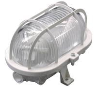 Müller-Licht Oval Lampada impermeabile E27 Bianco