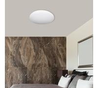 Müller-Licht Plafoniera a LED Reva, Ø 50 cm, bianco, plastica, acciaio Müller-Licht