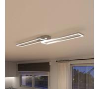 Müller Licht tint Plafoniera LED Ciso, RGB, CCT, argento tint