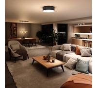 Müller Licht tint Plafoniera LED Malea, RGB, CCT, taupe tint